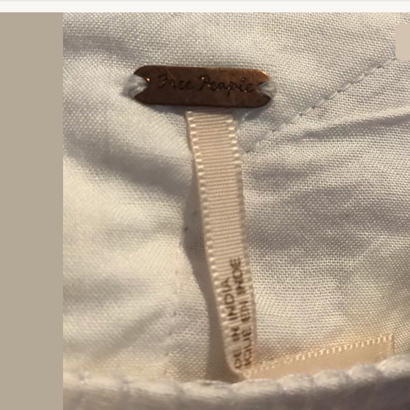 Free people bird embroidered dress NWOT SZ 2 - Picture 8 of 8